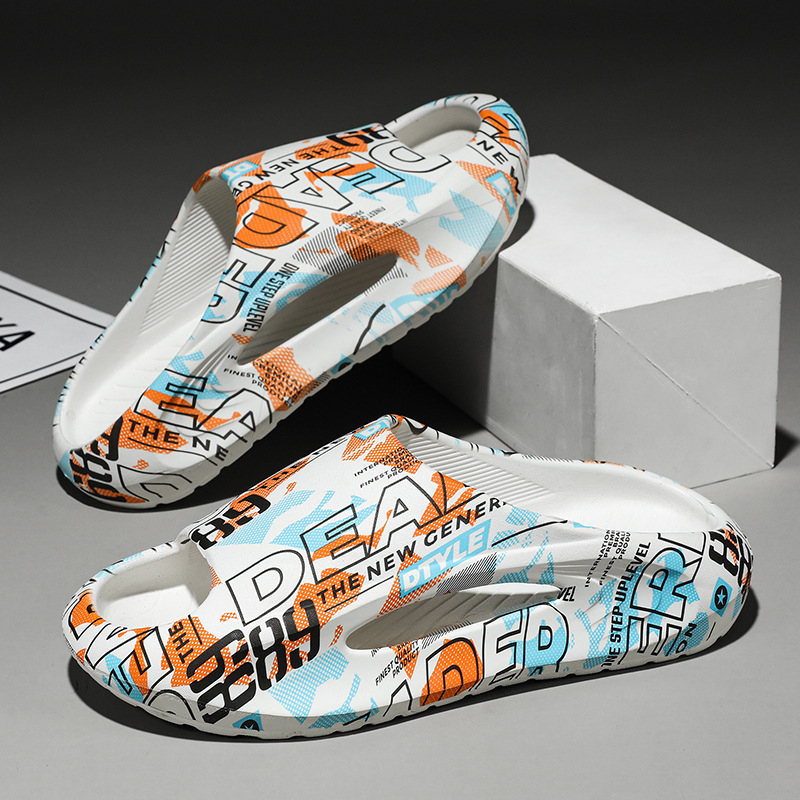 Muške EVA slide sandale, korejskog stila, Slip-On, EVA gornji dio i EVA đon, ljeto 2025