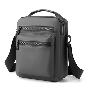 Muška casual crossbody torba, vodootporna, velika kapaciteta, pogodna za 8-inčni prijenosnik, unutarnja džep