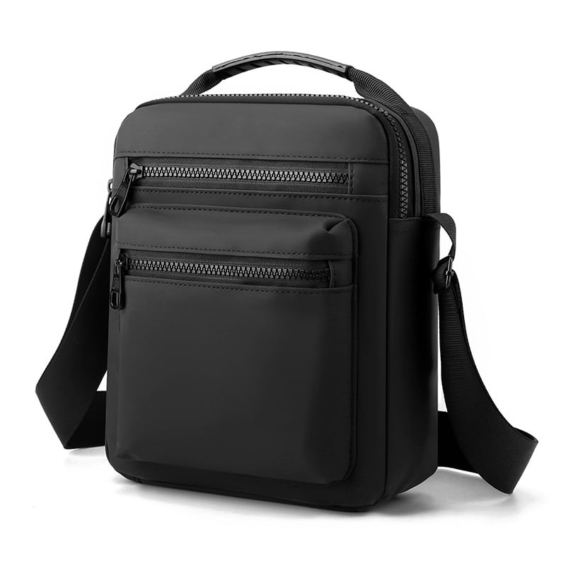 Muška casual crossbody torba, vodootporna, velika kapaciteta, pogodna za 8-inčni prijenosnik, unutarnja džep