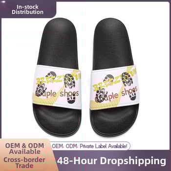 Șlapi de casă pentru bărbați, papuci sport casual, stil tânăr, partea superioară PVC și talpa PVC, talpă turnată prin injecție, slip-on, vara 2024