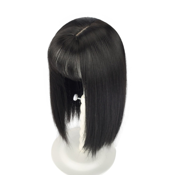 Dio kose za žene, bezšivni dio na vrhu glave, termički otporne sintetičke ravne vlasi, dodaje volumen