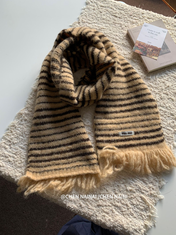 Женски плетен шал от вълна, корейски стил, зима, поддържа топлината