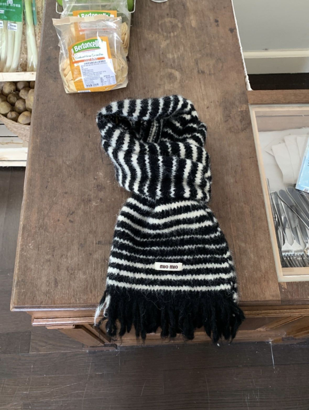 Женски плетен шал от вълна, корейски стил, зима, поддържа топлината