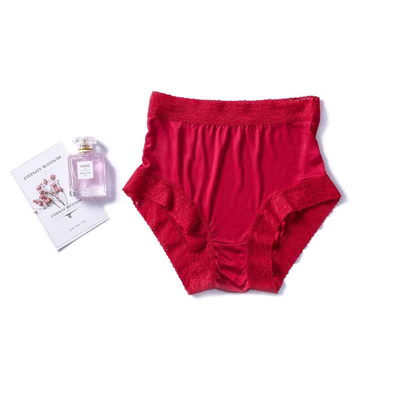 Női középtalpas selyem boxer alsó Mulberry selyem béléssel – egész évben viselhető