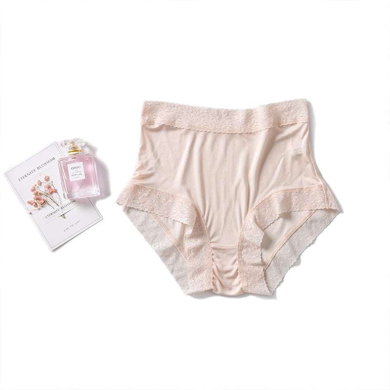 Női középtalpas selyem boxer alsó Mulberry selyem béléssel – egész évben viselhető