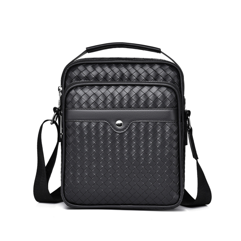 Muška torba preko ramena - Urban Simplicity, PU materiál, otporna na habanje i vodootporna, poliesterova podstava, za poslovna putovanja.