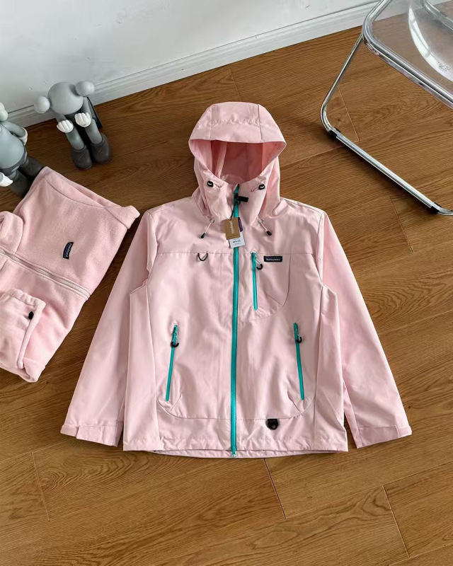 Τρία σε ένα εσωτερικό μπουφάν εξωτερικής εργασίας, με κουκούλα, αδιάβροχο, ανθεκτικό στον άνεμο, παχυμένος πολυεστέρας 60%, χειμώνας 2025