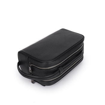 Muška clutch torba od prave kože, Street Trend stil, podstava od poliestera i pamuka, za poslovna putovanja