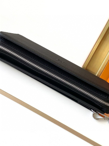 Muška clutch torba od prave kože i prvog sloja teleće kože (Otporna na habanje; Podstava od teleće kože; Poslovna putovanja)