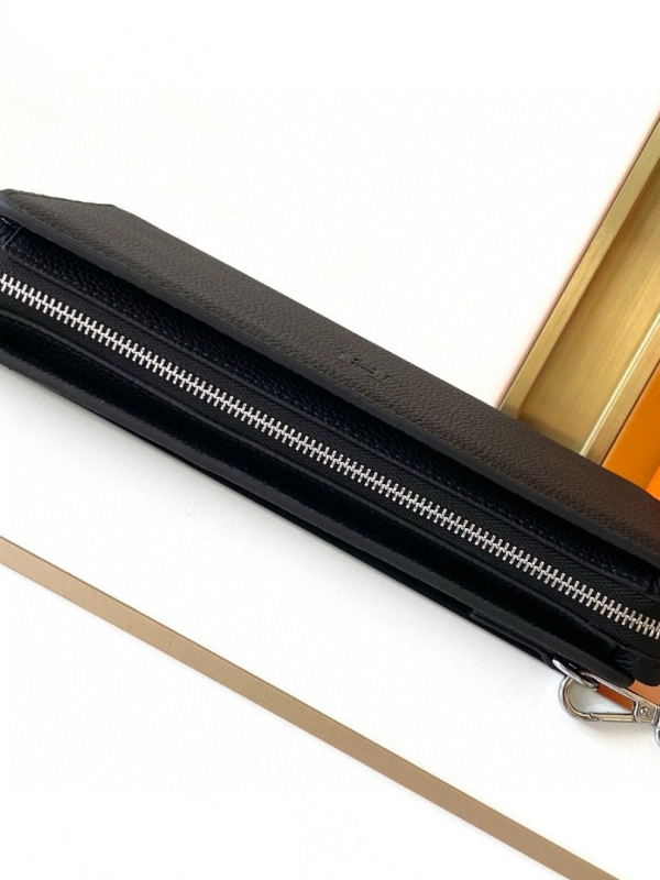 Muška clutch torba od prave kože i prvog sloja teleće kože (Otporna na habanje; Podstava od teleće kože; Poslovna putovanja)