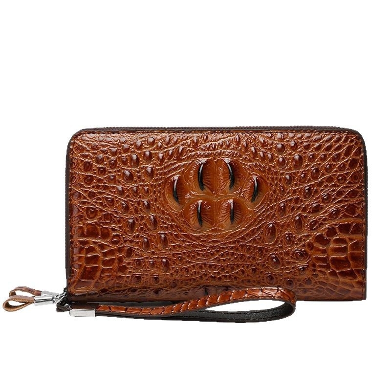 Muški clutch novčanik – PU vodootporan, jednobojan dizajn, stil Business Elite, Zuo Lun Bird