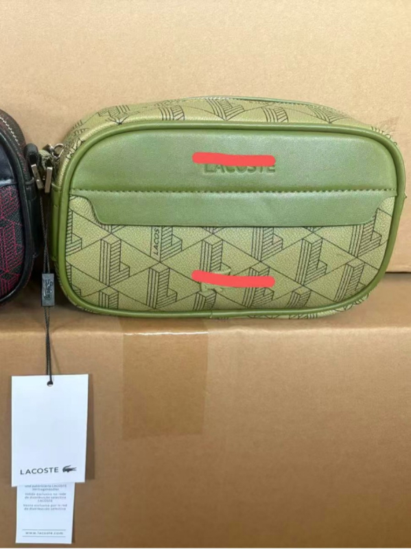 Muška crossbody torba, ulični stil, PU koža, vodootporna, prugasti uzorak, podstava od poliestera