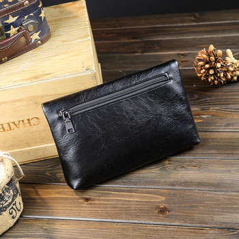Muška clutch torba – PU koža, Velika zapremina, Nježna tekstura, Casual gradski stil