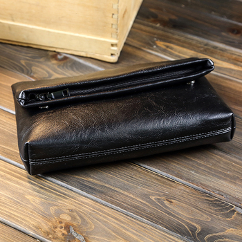 Muška clutch torba – PU koža, Velika zapremina, Nježna tekstura, Casual gradski stil
