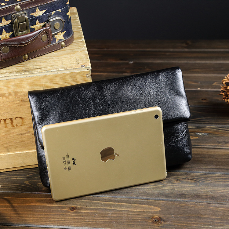 Muška clutch torba – PU koža, Velika zapremina, Nježna tekstura, Casual gradski stil