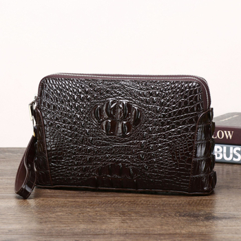 Muška clutch torbica od silikona, urbani stil, životinjski uzorak, dvostruki zatvarač