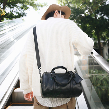 Muška crossbody torba, ulični stil, PU koža, otporna na habanje, podstava od poliester, izdanje jesen 2025
