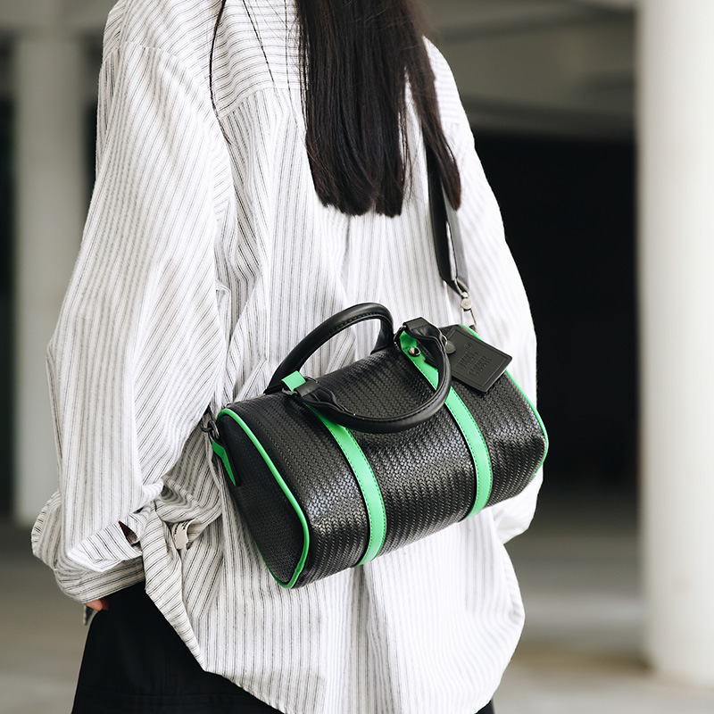 Muška crossbody torba, ulični stil, PU koža, otporna na habanje, podstava od poliester, izdanje jesen 2025