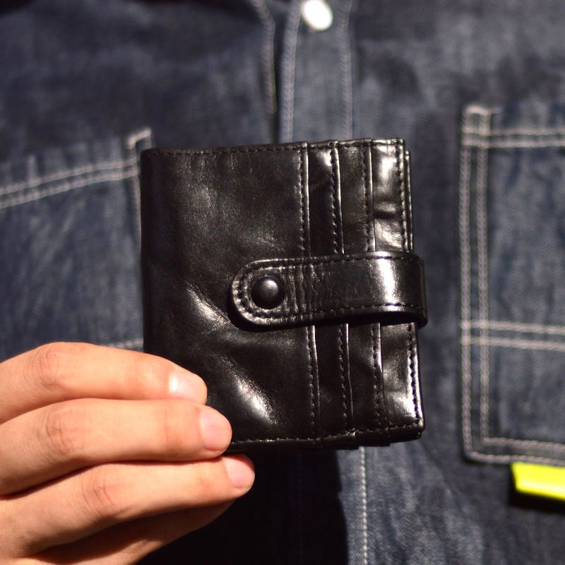 Ανδρικό πορτοφόλι από γνήσιο δέρμα, πρώτη στρώση βοοειδούς δέρματος, επένδυση βοοειδούς δέρματος, κυκλοφόρησε το χειμώνα 2024