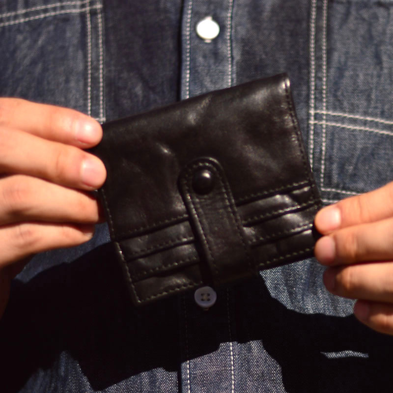 Ανδρικό πορτοφόλι από γνήσιο δέρμα, πρώτη στρώση βοοειδούς δέρματος, επένδυση βοοειδούς δέρματος, κυκλοφόρησε το χειμώνα 2024