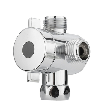 Trojezglobni vodeni razvodnik za tuš s gornjim raspršivačem, model 91001, ABS, CUPC, 1/2G navoj, 21 mm grana
