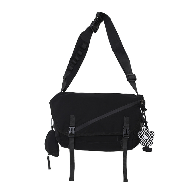Muška nylon crossbody torba s proširivim kapacitetom i džepom za prijenosno računalo (8-inčni laptop) za svakodnevnu upotrebu