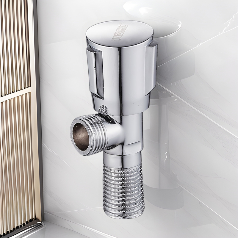 Kuchynský kohút so teplou a studenou vodou, uzatváracia ventil a uhľový ventil, model 81607, meď, závitové pripojenie, vnútorný priemer 4 mm, čistá hmotnosť 184 g