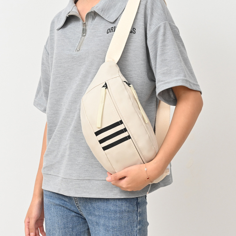 Unisex torba preko tijela od Oxford tkanine, ultra lagana i kompaktna, podstava od poliestera, korejskog stila za svakodnevnu upotrebu