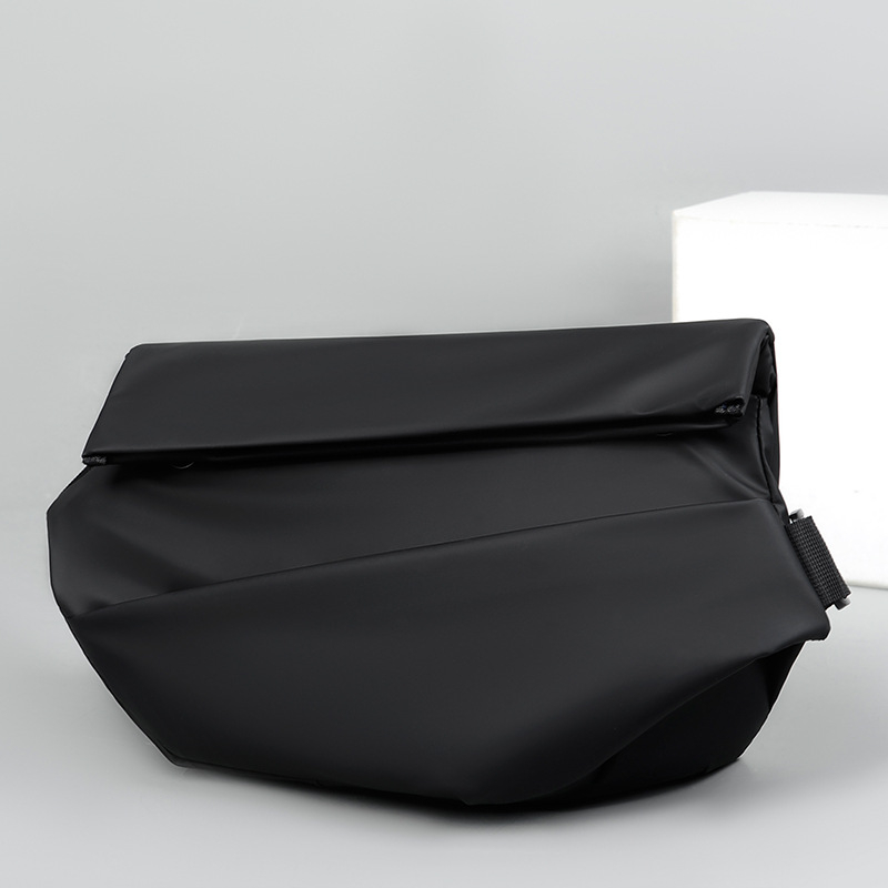 Muška crossbody torba - PU koža, vodootporna, jednobojna, kompatibilna s 8-inčnim prijenosnikom, model 91299