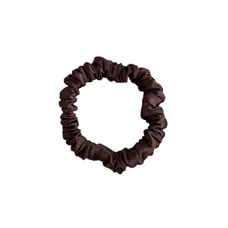 Копринени ластици за коса за кок — ръчна изработка, висока еластичност, без увреждане на косата