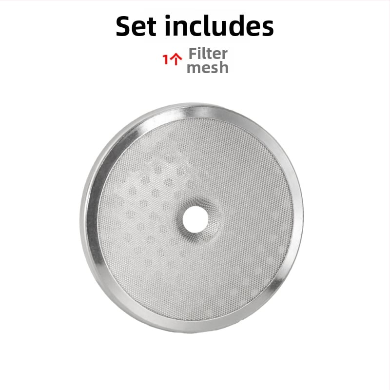 Глава за варене на кафе с водоразпределител, мрежа за разпределение на водата и уплътнение, от неръждаема стомана и силикон, съвместима с Nuova Appia
