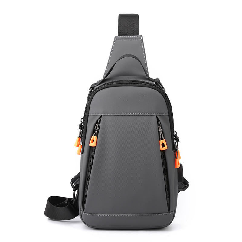 Muška crossbody torba od sintetičke kože, USB priključak, vodootporna, izdržljiva, sklopiva, model 9953B, za svakodnevna putovanja