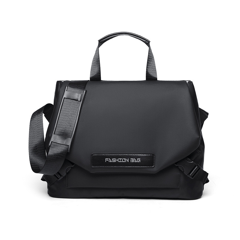 Muška crossbody torba - otporna na habanje, jednofarbni uzorak, podstava od poliestera, stil Business Elite za svakodnevnu upotrebu