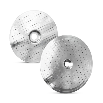 Стоманен филтър за кафемашина, кръгъл филтър с ръб (Материал: неръждаема стомана; Код на продукта: Y258092; Марка: Other; Внос: Не; Стил: прост)