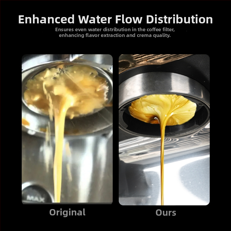 Nerezový filter do kávovaru, kruhový okraj (Materiál: nerezová oceľ; Kód produktu: Y258092; Značka: Other; Importované: Nie; Štýl: Jednoduchý)