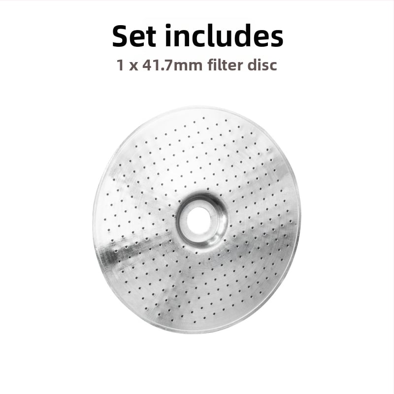 Стоманен филтър за кафемашина, кръгъл филтър с ръб (Материал: неръждаема стомана; Код на продукта: Y258092; Марка: Other; Внос: Не; Стил: прост)