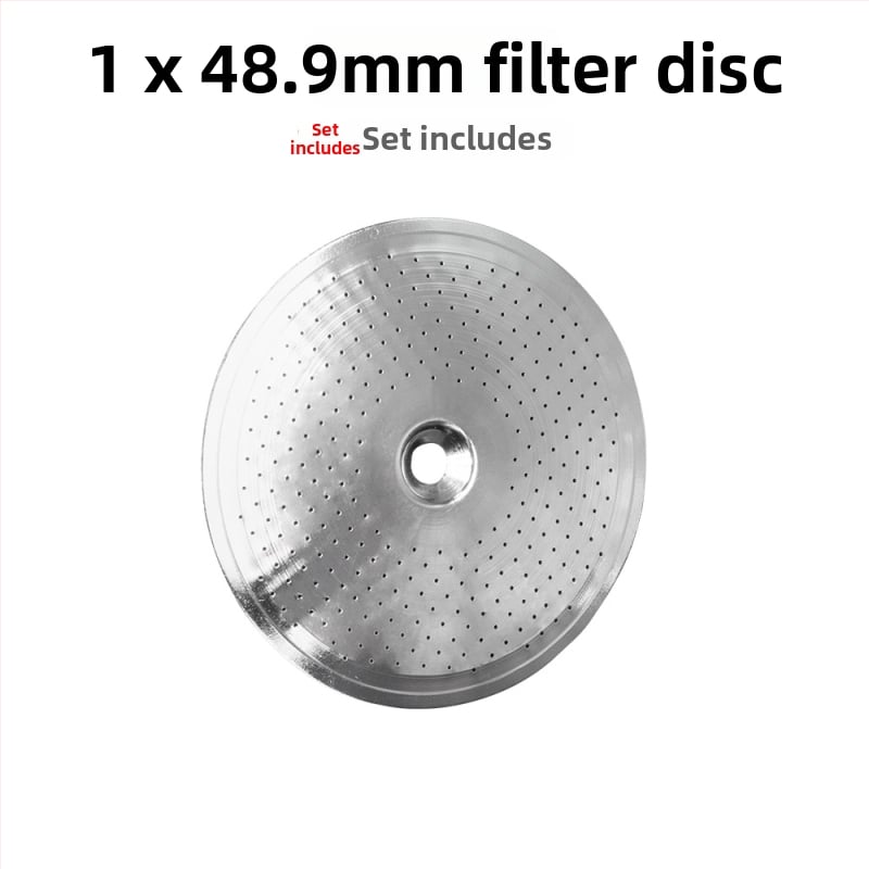 Стоманен филтър за кафемашина, кръгъл филтър с ръб (Материал: неръждаема стомана; Код на продукта: Y258092; Марка: Other; Внос: Не; Стил: прост)