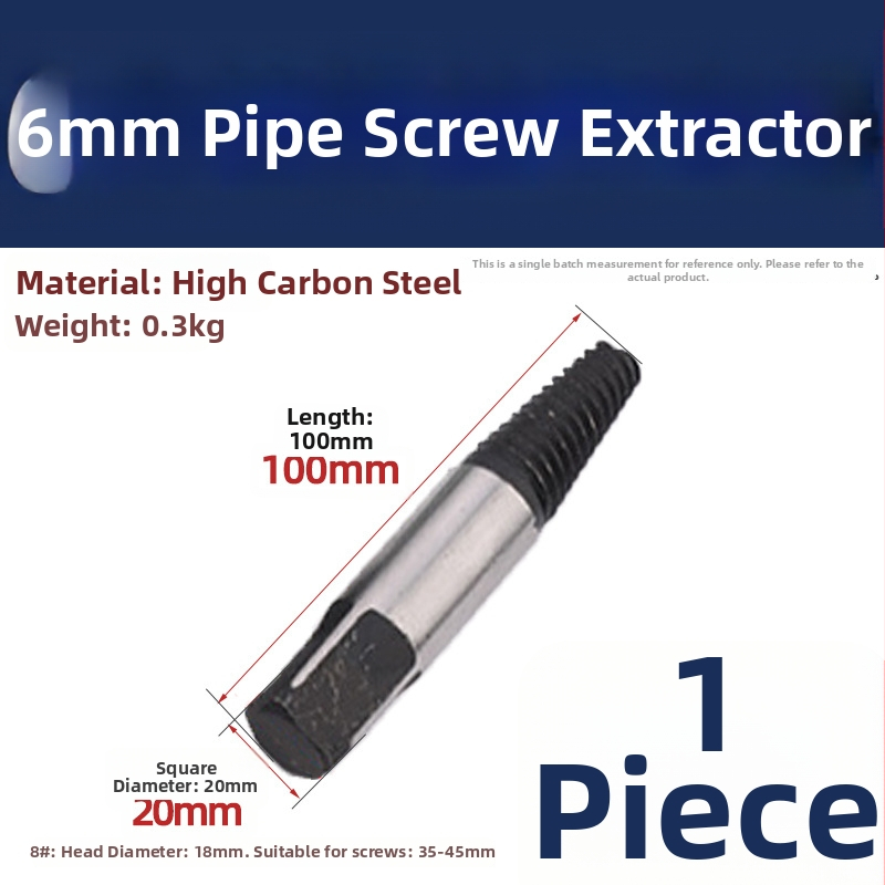 Sérült csavarok kicsavarója – konikus fordított menetű eszköz csapokhoz și szelepekhez