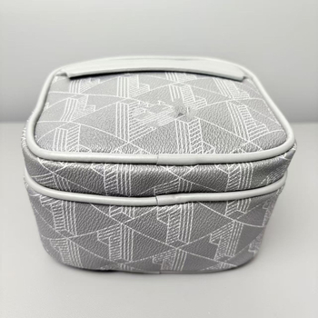 Muška crossbody torba - Street Trend stil, PU materijal, vodootporan, otporan na habanje, geometrijski uzorak