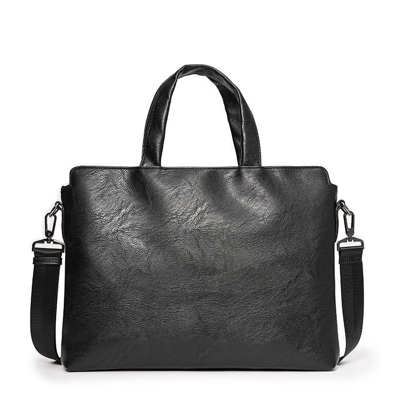 Muška torba od PU kože, brenda ETONWEAG, solidan uzorak, poliester podstava, svakodnevna crossbody torba