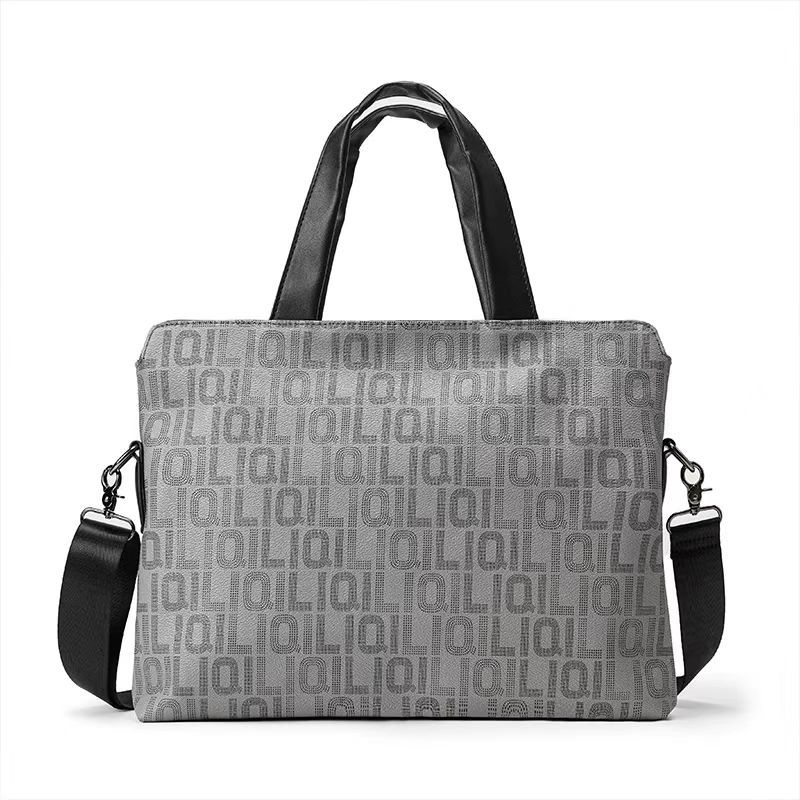 Muška torba od PU kože, brenda ETONWEAG, solidan uzorak, poliester podstava, svakodnevna crossbody torba
