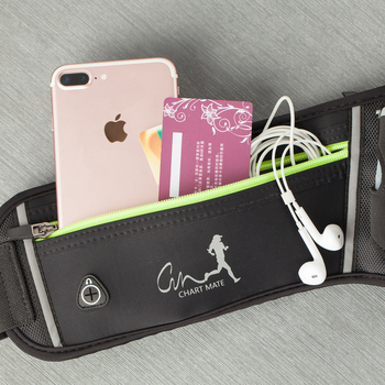 Geantă de talie unisex pentru alergare în aer liber, buzunar pentru sticla de apă, impermeabilă și respirabilă, poliester, accesoriu sport multifuncțional