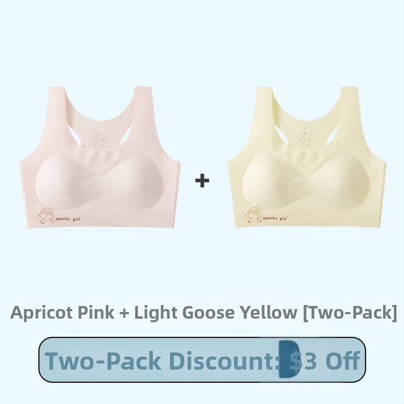 Dievčenský športový podprsenka pre adolescentky, Nylonová základná tkanina, 95% Spandex, úroveň bezpečnosti B, pre deti 8+ rokov (výška nad 140 cm), vydanie jeseň 2025