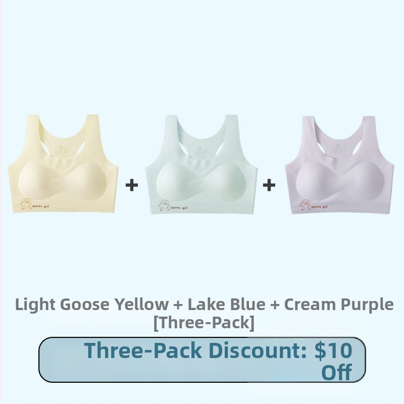 Dievčenský športový podprsenka pre adolescentky, Nylonová základná tkanina, 95% Spandex, úroveň bezpečnosti B, pre deti 8+ rokov (výška nad 140 cm), vydanie jeseň 2025