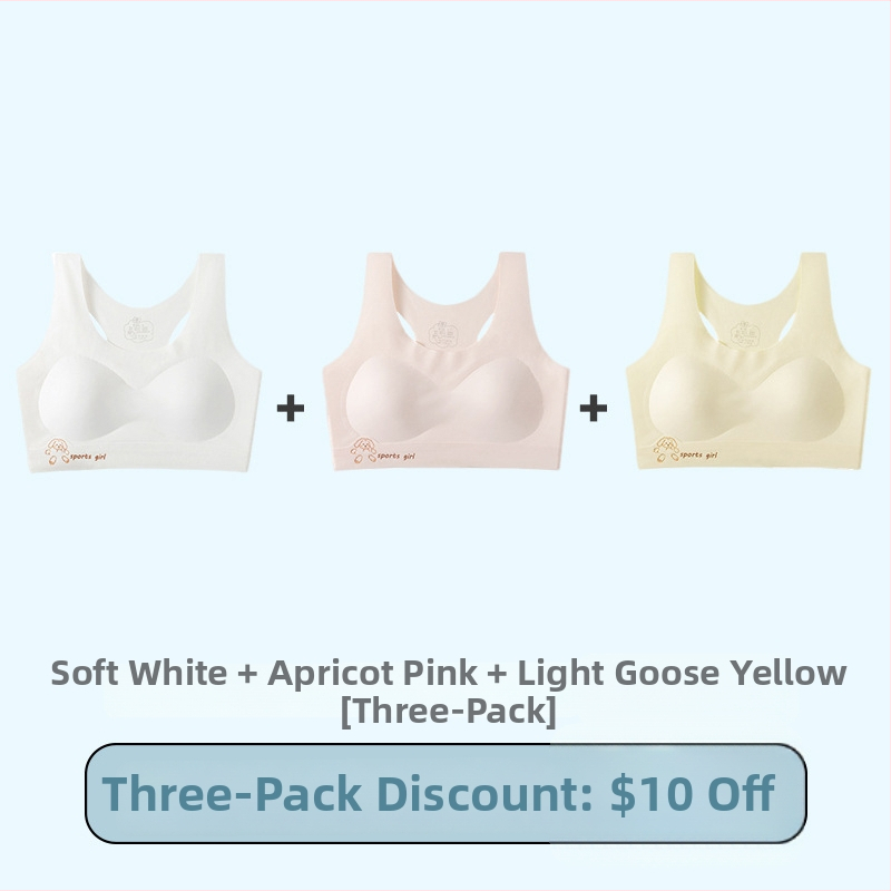 Dievčenský športový podprsenka pre adolescentky, Nylonová základná tkanina, 95% Spandex, úroveň bezpečnosti B, pre deti 8+ rokov (výška nad 140 cm), vydanie jeseň 2025