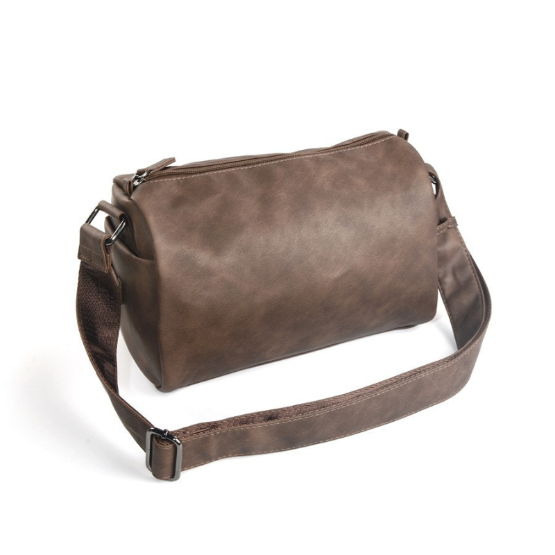 Muška crossbody torba – ulični stil, PU, ultralakša, za putovanja i slobodno vrijeme, proljeće 2025