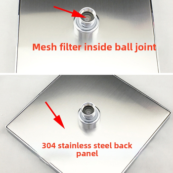 Cap de duș Top Spray - cromat, conexiune filetata, model H8276, funcții: jet, masaj, ploaie