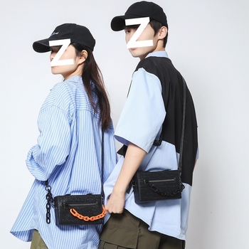 Muška crossbody torba, kutija-stil, međunarodni trend, PU podstava, za putovanja u slobodno vrijeme