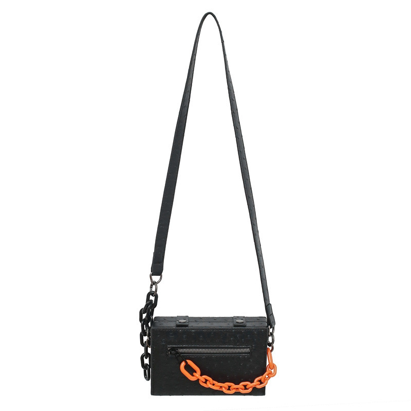 Muška crossbody torba, kutija-stil, međunarodni trend, PU podstava, za putovanja u slobodno vrijeme