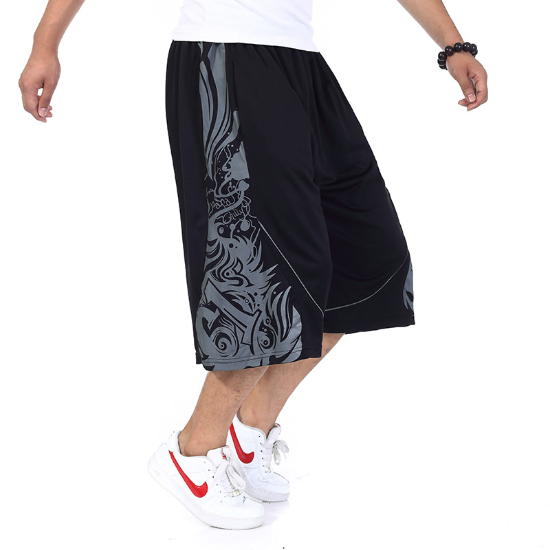 Muške casual hlače, ravnog kroja, kratka duljina, srednji pojas, 100% poliester